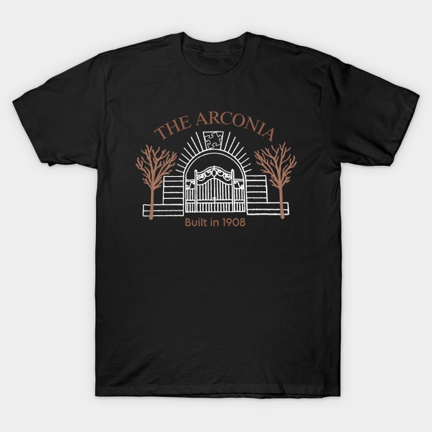 Arconia Gateway to Mystery - Built 1908 T-Shirt by LopGraphiX